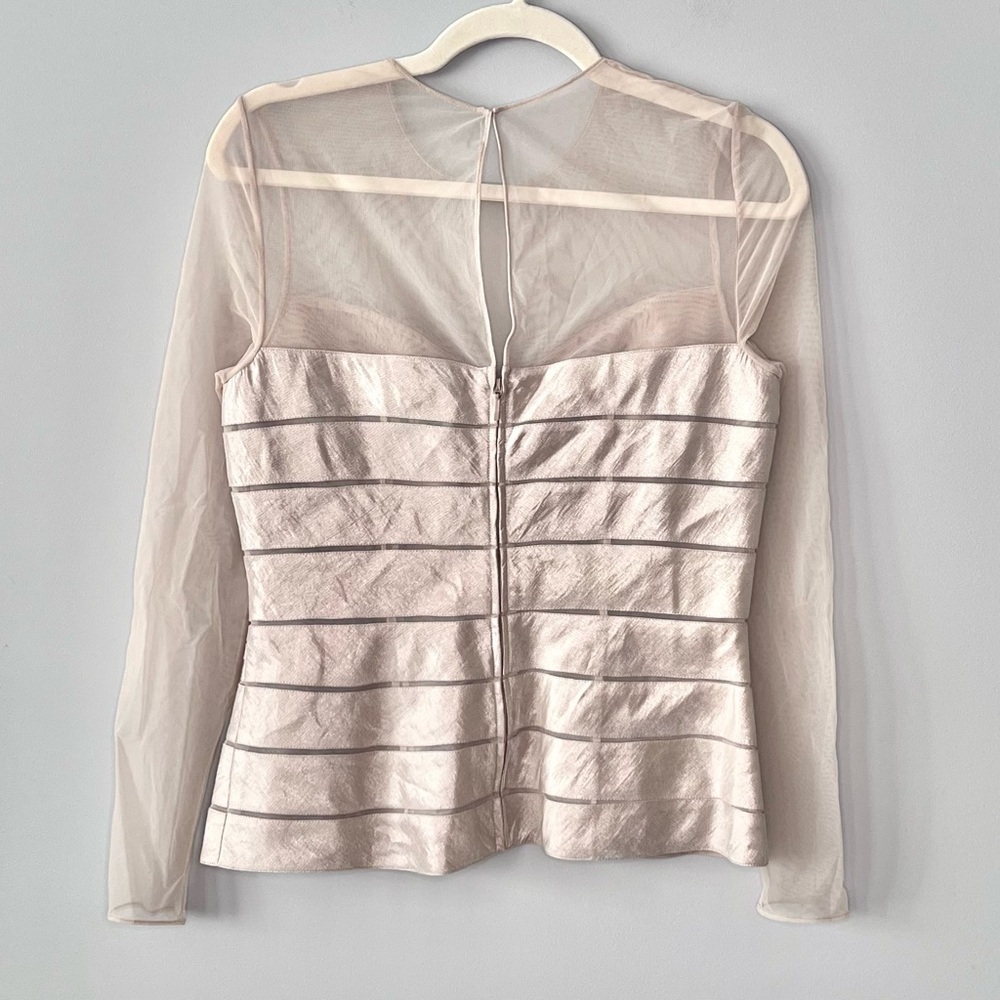 Adrianna Papell Evening Essentials Corset | Champagne |Size 8 - Picture 3 of 9